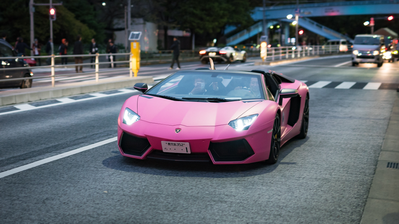 Illustration for article titled Japan's Lamborghini Day Is Delightfully Colorful